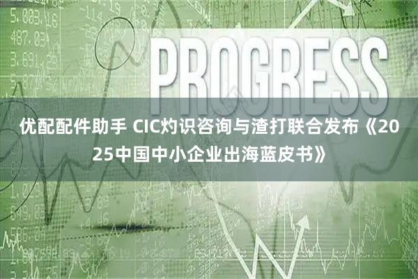 优配配件助手 CIC灼识咨询与渣打联合发布《2025中国中小企业出海蓝皮书》