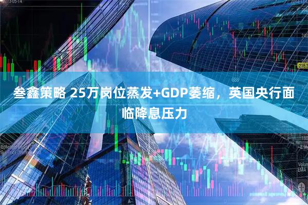 叁鑫策略 25万岗位蒸发+GDP萎缩，英国央行面临降息压力